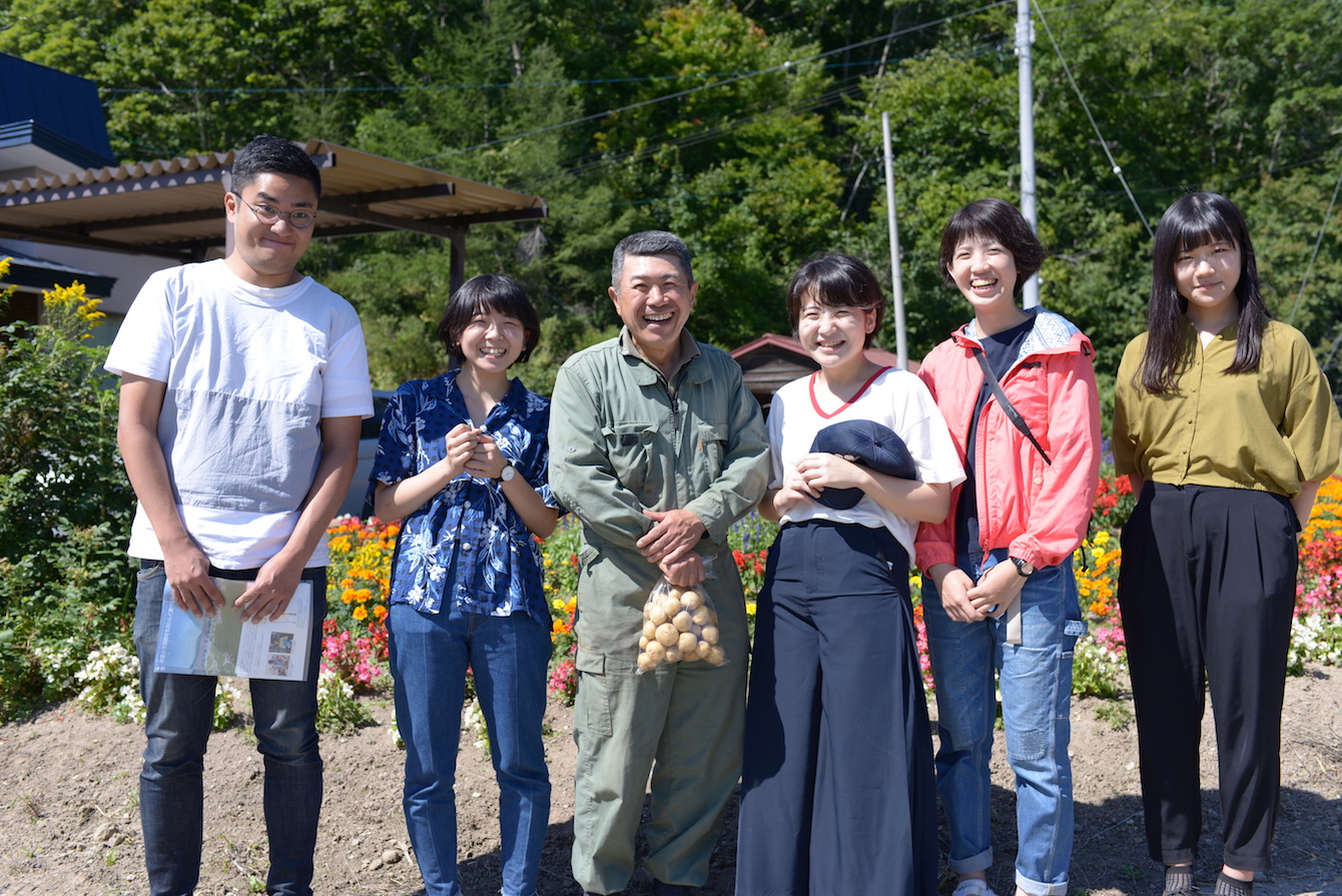 夏に開催したLearning Journey サマーワークショップvol.2の参加者と浦幌の人。